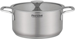 Кастрюля 2л Rondell Modern RDS-1746, нержавеющая сталь, с крышкой