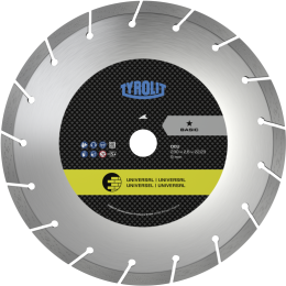 Алмазный круг Tyrolit Basic DCU 125x2x22.23 (34501338) (по железобетону, универсальный)