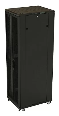 Шкаф напольный 19-дюймовый 42U Hyperline TTB-4268-DD-RAL9004