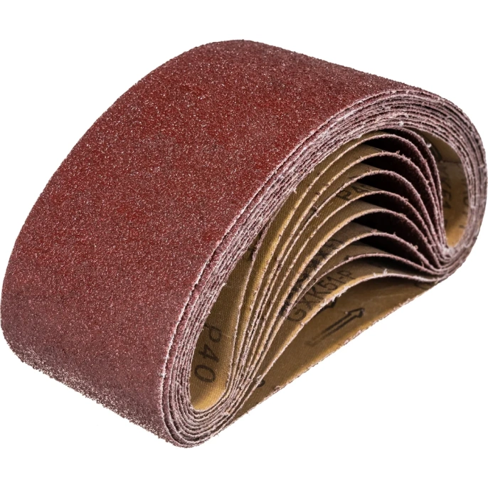 Лента абразивная для ленточных шлифмашин MATRIX 74205,  10шт