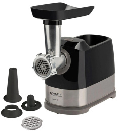 Мясорубка Scarlett SC-MG45S66,  черный/ серебристый