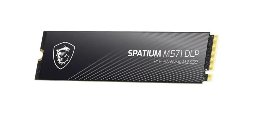 MSI представила скоростной SSD Spatium с защитой от потери данных