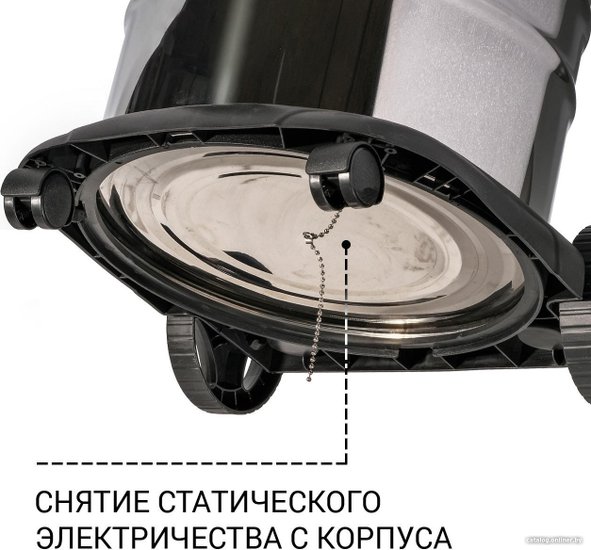 Bort Пылесос для сухой и влажной уборки BSS-1620-STORM {бак 20 л; 1600 Вт; шланг 3 м; всасывание 270 Вт; Уровень шума 78 дБ; Вес изделия 6,13 кг; Напряжение 220 В; гарантия 2 г} [93417487]
