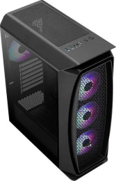 Корпус Aerocool Aero One Frost-G-BK-v1 черный без БП ATX 4x120mm 2x140mm 2xUSB3.0 audio bott PSU (ACCM-PB17043.11)
