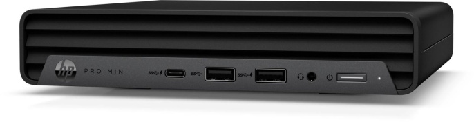 Неттоп HP ProDesk 400 G9 Mini i5 13500T (1.6) 8Gb SSD512Gb UHDG 770 без ОС GbitEth WiFi BT 90W kb мышь клавиатура черный (C1UE5AT)