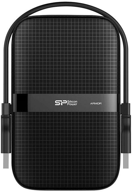 1ТБ Внешний диск HDD  Silicon Power Armor A60, USB 3.0, черный [sp010tbphda60s3a]