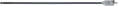 Сверло Milwaukee 20x400мм хвостовик 1/4" HEX (4932352497) (для работы с твердой и мягкой древесиной и ДСП, 1/4" шестигранный хвостовик, центрирующее острие для точного засверливания, острые вспомогательные кромки)