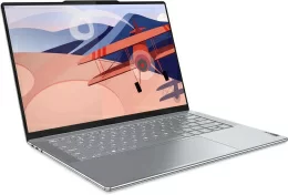 Ультрабук Lenovo Yoga Slim 7 14APU8 Ryzen 5 7640S 16Gb SSD512Gb AMD Radeon 760M 14.5" OLED 2.9K (2944x1840) Windows 11 Home l.grey WiFi BT Cam (83AA001DRU)