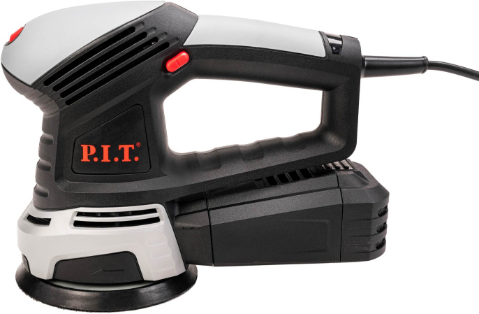 Эксцентриковая шлифмашина P.I.T. PDS125-C (500Вт, 125мм, 6000-12000 об/мин, доп.рук.)