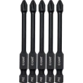 Торсионные биты PH2, 70 мм, 5 шт, S2 Gigant GBM TR5270