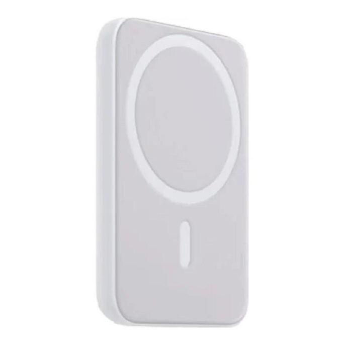 Rexant 30-2053 Портативное беспроводное зарядное устройство Power Bank аккумуляторная батарея 5000 mAh, MagSafe, белое