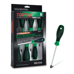 Набор отверток TOPTUL TORX с отверстием T10-T40 серии Pro-Plus, 6 предметов в картоне GFE-0603