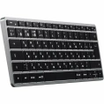 Беспроводная клавиатура Satechi Slim X1 Bluetooth Keyboard-RU. Раскладка - Русская. Цвет- Серый космос.