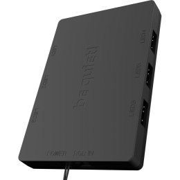 Кулер для корпуса Case Cooler be quiet! LIGHT WINGS 140mm PWM high-speed 3-Pack 140x140x25mm, 4-pin PWM, ARGB, 71.7CFM, 31dBA, 2200RPM, Black, 3pcs BL079