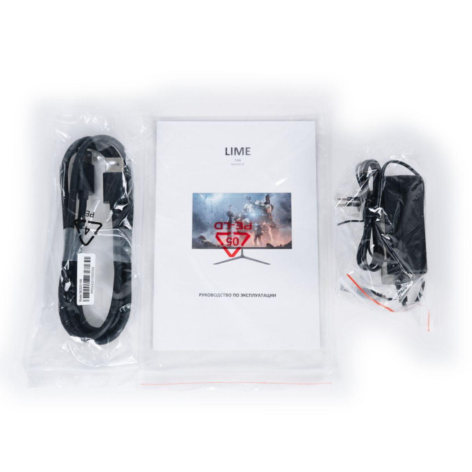 Монитор Lime T238 23.8" Black IPS, 1920x1080, HDMI+DP+USB+Audio out +DC, 5 ms, 178°/178°, 250 cd/m, 1000:1