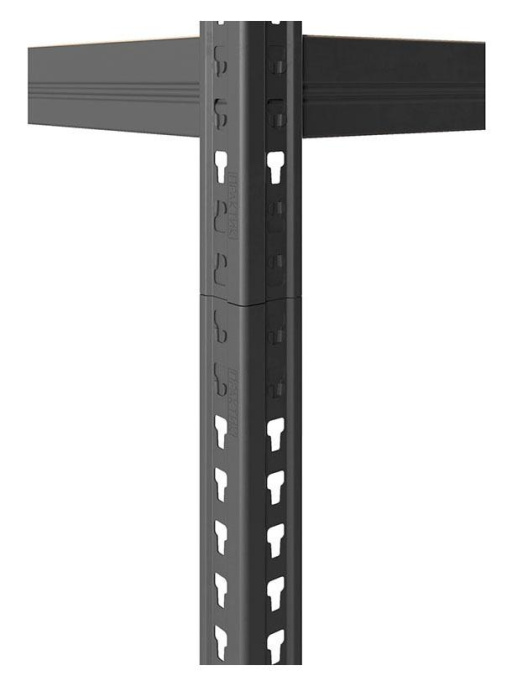 Стеллаж ПРАКТИК SBL 180KD металл, 1803x1200x450мм антрацит [s24499375509]