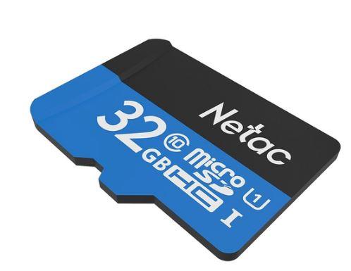 Карта памяти microSDHC UHS-I U1 NETAC P500 32 ГБ, 80 МБ/с, Class 10, NT02P500STN-032G-S, 1 шт., без адаптера