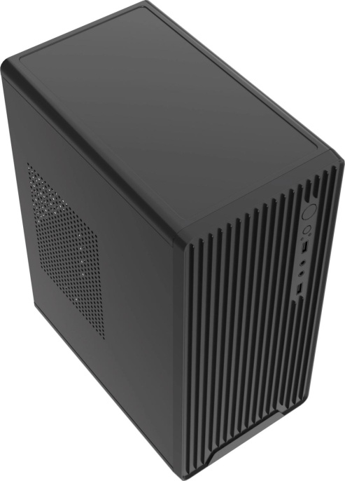 Корпус mATX Accord ACC-M258-02B, Mini-Tower, без БП,  черный
