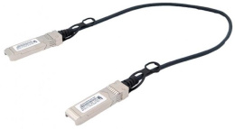 DAC кабель SFP+ 10G/ DAC кабель SFP+ 10G. Скорость: 10 Гбит/c. Тип разъема: SFP. Длина кабеля 0,5м. Размеры коннектора ШхВхГ : 11 x 9 x 57 мм. Рабочая температура: 0…+70°С. (NS-SFP-DAC-G10-05)