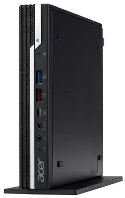 Персональный компьютер ACER Veriton N4680G Mini i3-10105, 8GB DDR4 2666, 128GB SSD M.2, Intel UHD 630, WiFi 6, BT, VESA, USB KB&Mouse, NoOS, 1Y