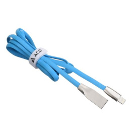 Кабели USB ACD USB кабель ACD-Infinity Lightning ; USB-A TPE, 1.2м, синий ACD-U922-P5L