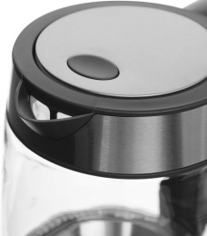 Чайник электрический Candy CK-303, 1.8л, Металл/стекло/пластик