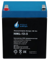 Батарея Парус Электро, профессиональная серия HML-12-5, напряжение 12В, емкость 5.2Ач разряд 20 часов , макс. ток разряда 5сек 75А, макс. ток заряда 2А, свинцово-кислотная типа AGM, клеммы F2, ДхШхВ 90х70х101мм., полная высота с клеммами 107мм., вес 1.