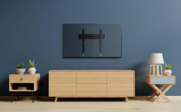 Кронштейн для телевизора ONKRON FM5, 35-65", настенный, фиксированный,  черный