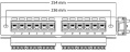Cabeus PL-12-Cat.5e 10"-Dual IDC Патч-панель 10", установочный размер 236 мм, 12 портов RJ-45, категория 5e, Dual IDC