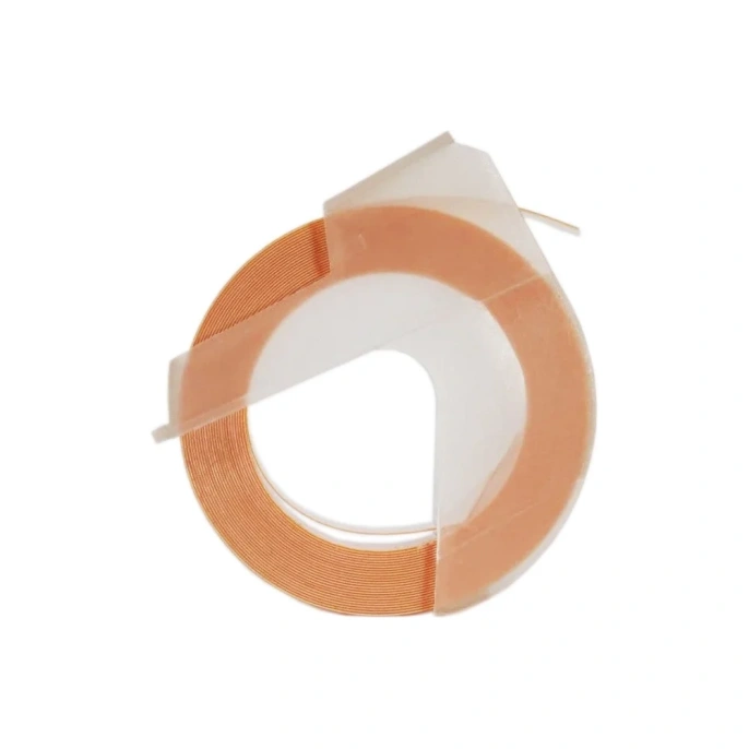 Лента Vell 5238-07 9 мм x 3 м, оранжевая для Alpha и Dymo Omega 1 шт. 355882