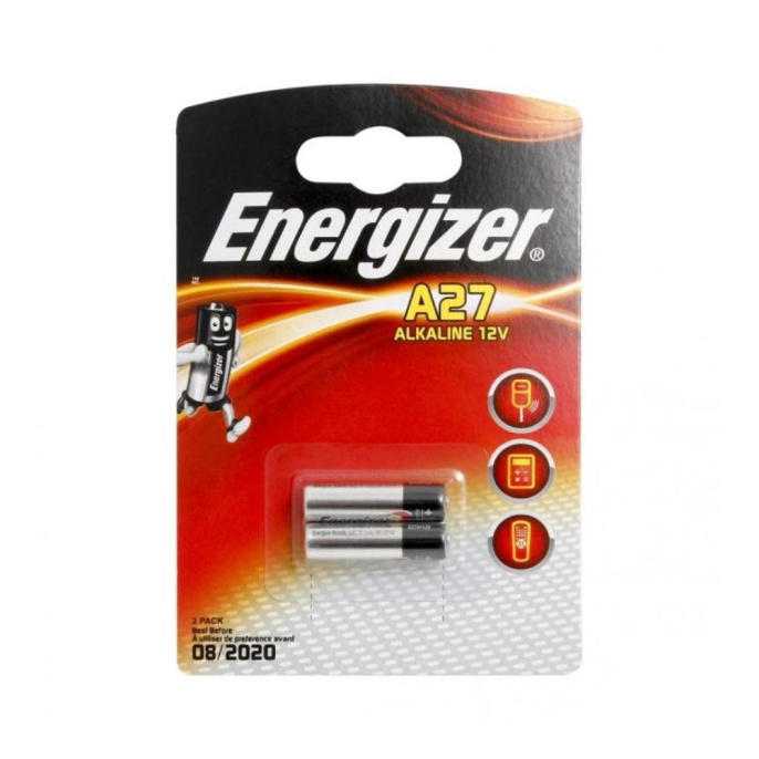Батарейка Energizer Alkaline A27 E301536400 2шт
