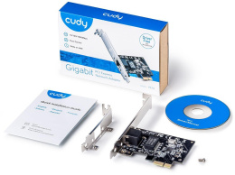 Сетевая карта Gigabit Ethernet CUDY PE10 PCI Express
