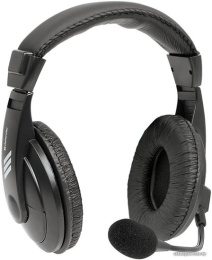 Гарнитура проводная DEFENDER Gryphon (Грифон) 750U черный (USB, кабель 1.8м) (63752)