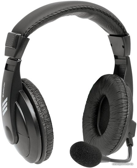 Гарнитура проводная DEFENDER Gryphon (Грифон) 750U черный (USB, кабель 1.8м) (63752)