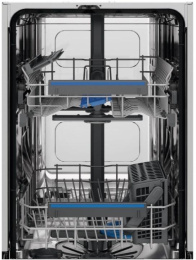 Посудомоечная машина Electrolux ESS42220SW, узкая, напольная, 44.6см, загрузка 9 комплектов, белая