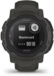 Смарт-часы Garmin Instinct 2 Solar,  45мм,  0.9",  черный