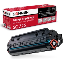 Лазерный картридж SONNEN SC-725 для CANON LBP6000/LBP6020/LBP6020B, 362433