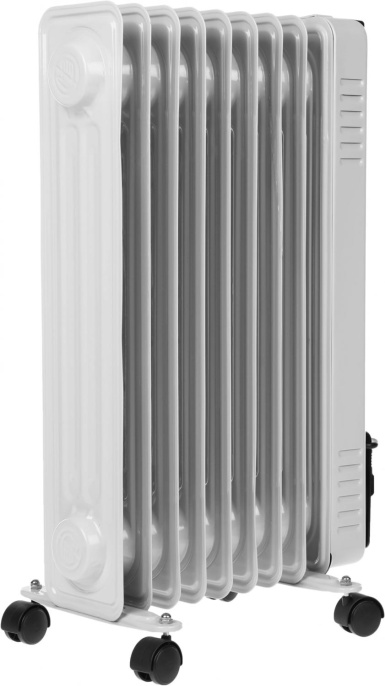 Масляный радиатор CENTEK CT-6201, 2000Вт, 9 секций, 3 режима, белый