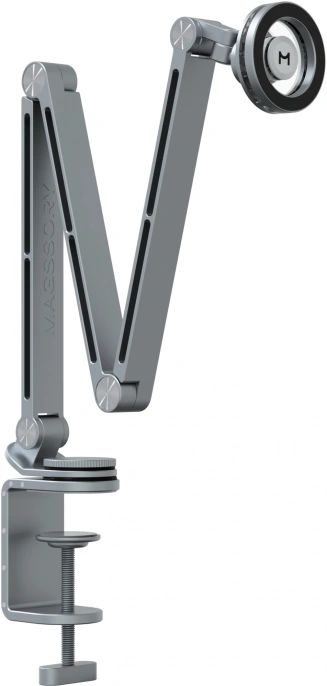 Держатель MAGSSORY ACM005 для планшетов и смартфонов, магнитный, серебристый