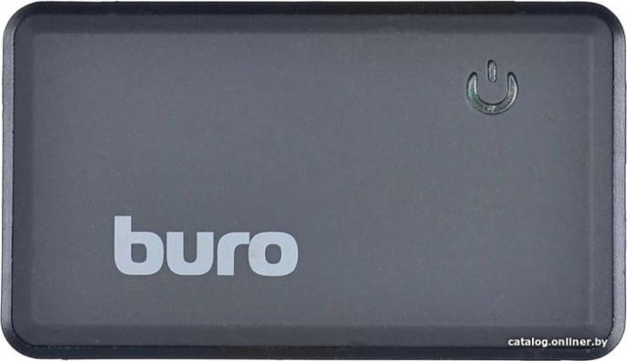 Устройство чтения карт памяти USB2.0 Buro BU-CR-151 черный