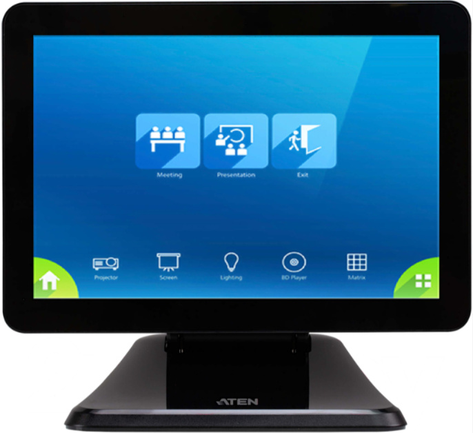 Панель управления Aten VK330 VK330-AT универсальная, диагональ дисплея: 10.1", интерфейсы: LAN/Ethernet, USB, разрешение экрана: 1280×800, питание: сеть