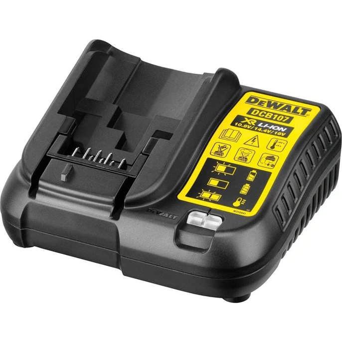 Зарядное устройство DEWALT 12/14.4/18 В, 1.25 A DCB107 DCB107-XJ