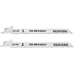 Полотно для сабельной пилы S711EF BIM, по стали,150 мм, 2 шт. REDVERG 6623577
