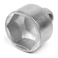 Головка торц. высокая HORTZ80 HORTZ (под вороток) хромированная 121352