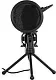 Микрофон Redragon Quasar 2 GM200-1 (78089) (конденсаторный, круговая направленность, настольный, для стриминга и подкастов, 50-16000 Гц, подключение по USB Type-A, черный)