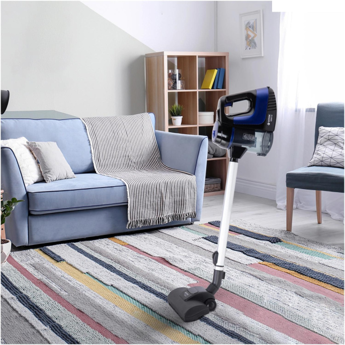 Ручной пылесос (handstick) Vitek VT-8126, 600Вт, темно-синий