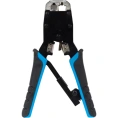 Кримпер для обжима разъемов RIPO TOS229 HT-500R профессиональный, RJ45, 8P8C, RJ12, 6P6C, RJ11, 6P4C, 4P4C и 4P2C 009-100003