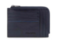 Портмоне Piquadro Blue Square Revamp, кожа натуральная, синий [pu1243b2vr/blu]
