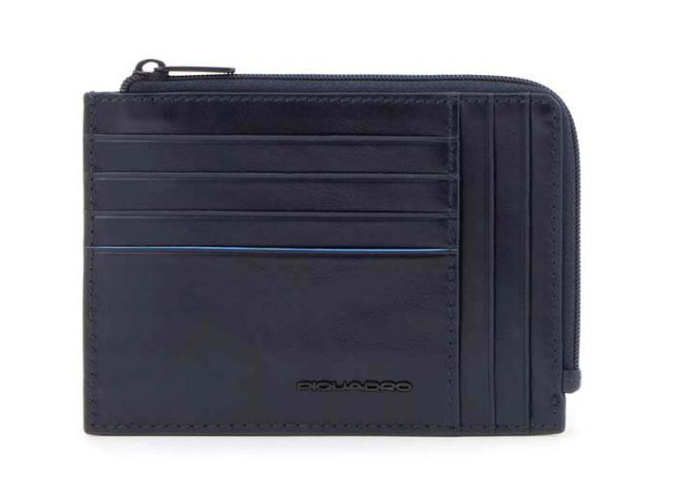 Портмоне Piquadro Blue Square Revamp, кожа натуральная, синий [pu1243b2vr/blu]