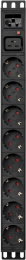 Блок распределения питания Powercom PDU-16A-type 2 PDU-16AV10-8S-C9-C2